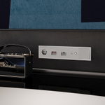 Рамка стеклянная VOLTUM S70 на 5 постов, (кашемир, стекло)