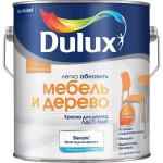Краска для мебели, белая, без запаха 2 л