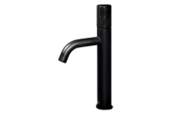 Смеситель для умывальника высокий Boheme STICK MRAMOR 122-B-MR-B