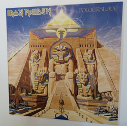 Винтажная виниловая пластинка LP Iron Maiden Powerslave (Россия 1993)
