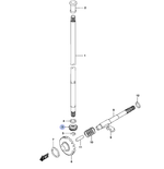 Ведущая шестерня Suzuki DF2.5