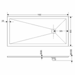 Душевой поддон из искусственного камня Grossman Strong 80x110 GR-S180110Q Белый