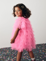 Платье для девочки Next B83-533, Фуксия