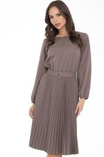 Платье Триумф (гофре,латте) Diolche