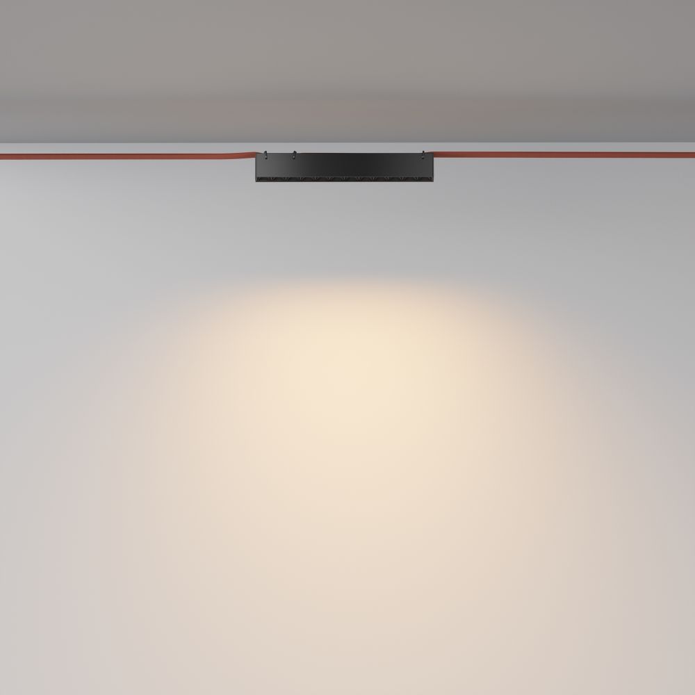 Трековый светодиодный светильник Maytoni Parity Points TR128B-12W3K-M-B