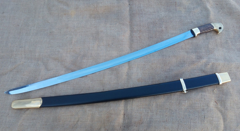 Реплика шашка солдатская Драгунская кованая, образца 1881 года