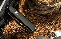 Нож многофункциональный Victorinox Huntsman 91 мм, Black