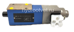 ZDBE6VP2-1X/315G24K4M - Пропорциональный предохранительный клапан Ду6 (расход до 15 л/мин), давление регулировки до 315 бар, встроенные усилитель = нет, монтаж - модульный