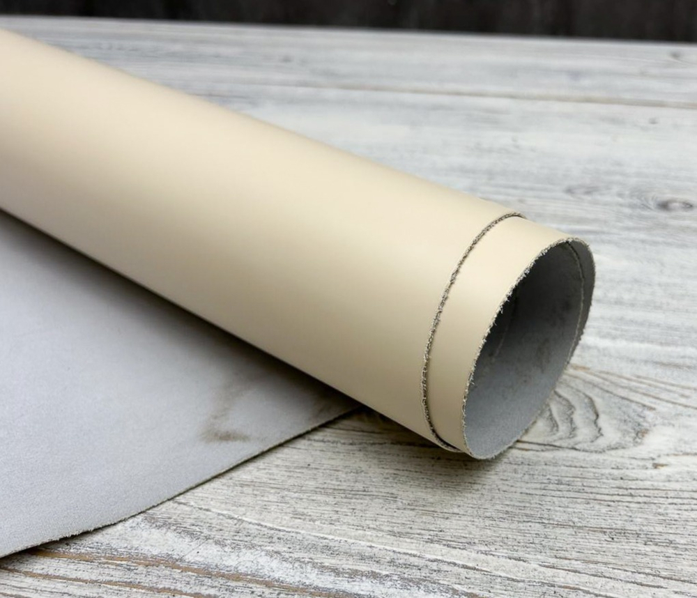 Roano Milk (1,4-1,6 мм), цв. Бежевый, натуральная кожа