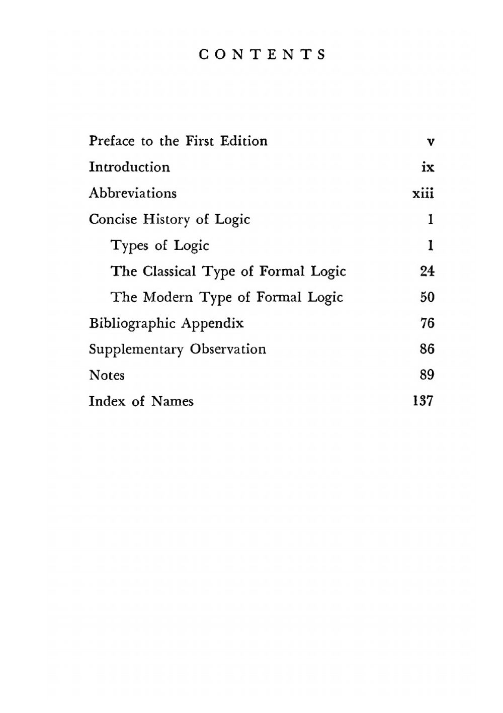 Concise history of logic | Heinrich Scholz