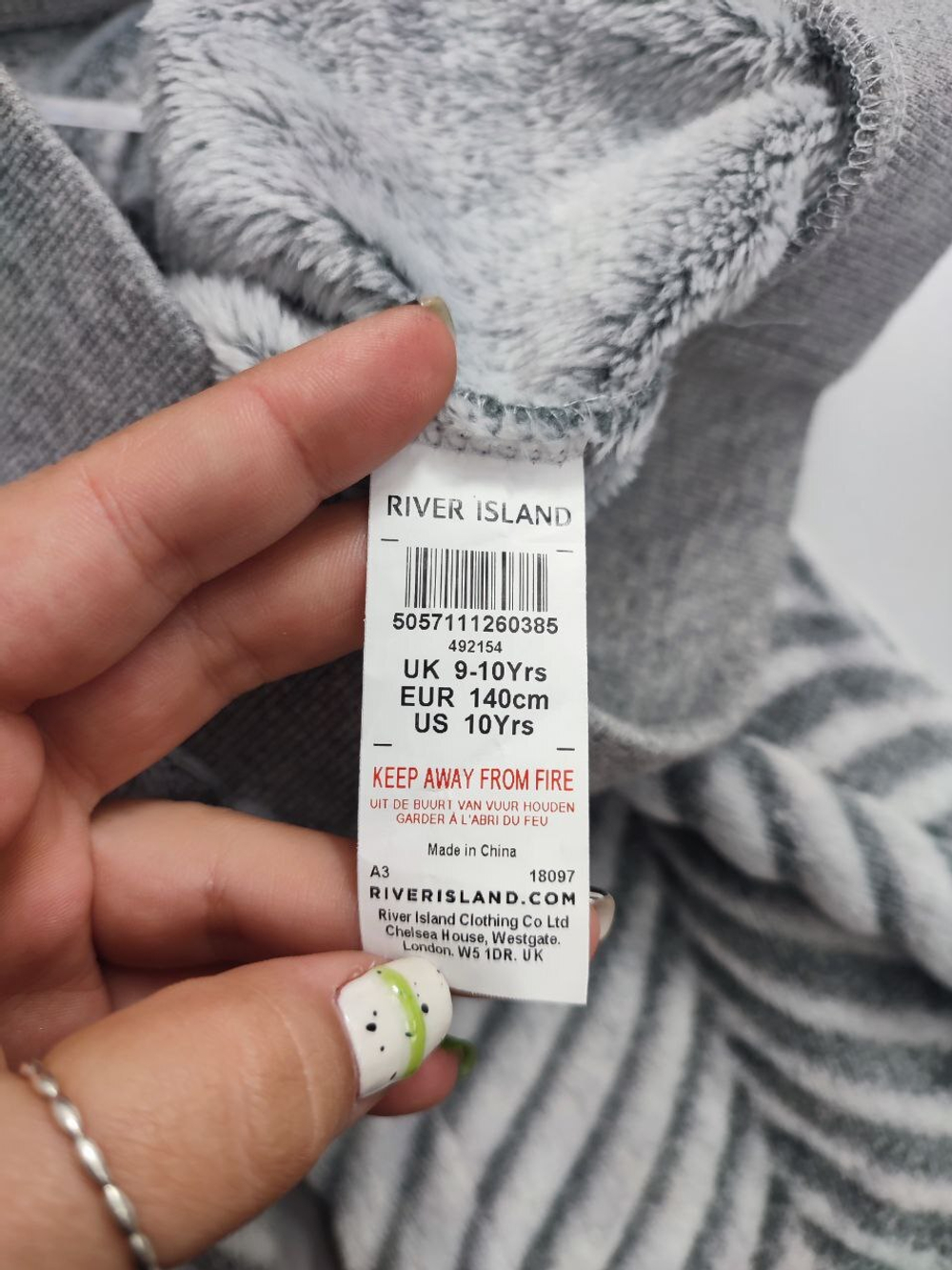 Штаны River Island утепленные на 9-10 лет