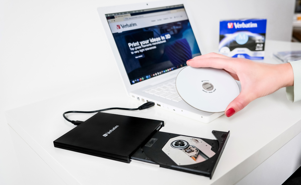 Привод внешний Verbatim Slimline Blu-ray Writer USB 3.2