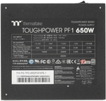 Блок питания Thermaltake Toughpower PF1 650 Вт
