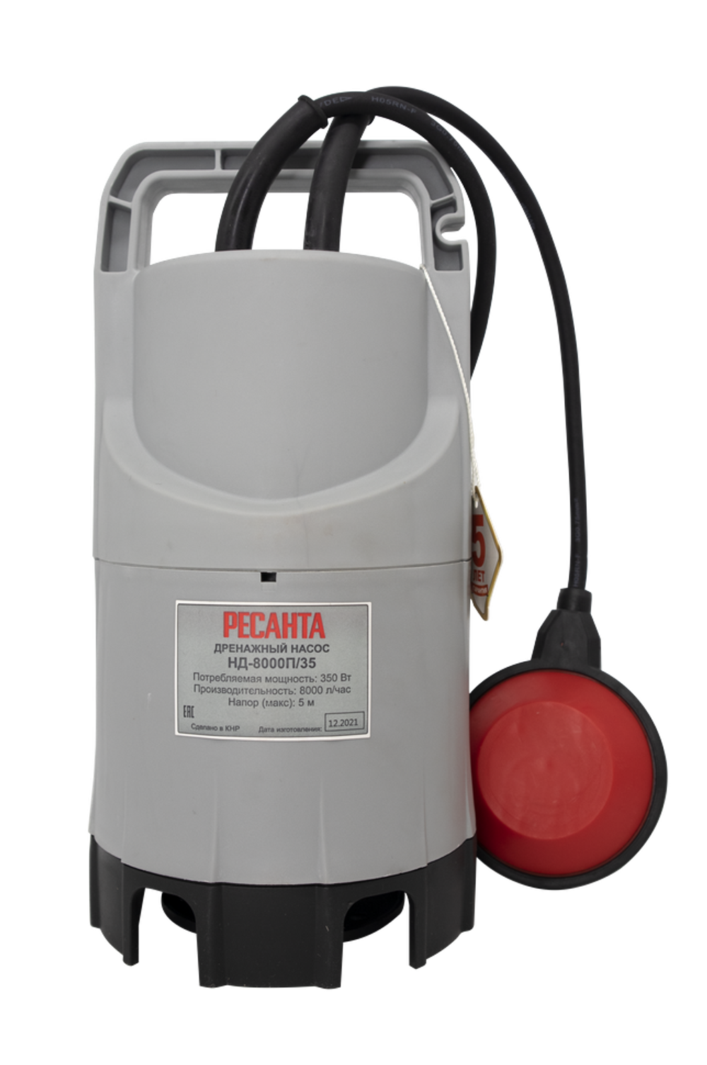 Дренажный насос Ресанта НД-8000П/35