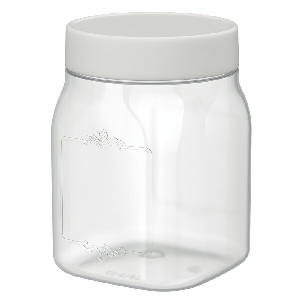 Емкость для сыпучих продуктов &quot;Lentils&quot; 0,75л (светло-бежевый)