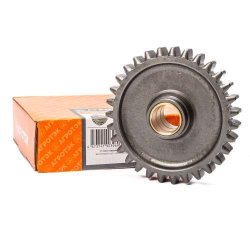 Шестерня КПП заднего хода промежуточная, МТЗ, со втулкой, 31 зуб.