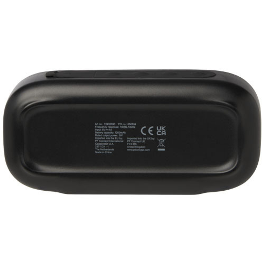 Динамик Stark 2.0 мощностью 5 Вт из переработанного пластика IPX5 с функцией Bluetooth®