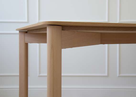 Стол обеденный Сross 80*80 см (натуральный дуб)