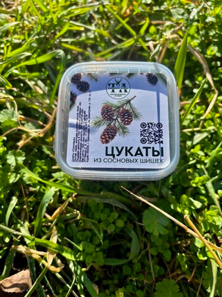 Цукаты из сосновых шишек 150г
