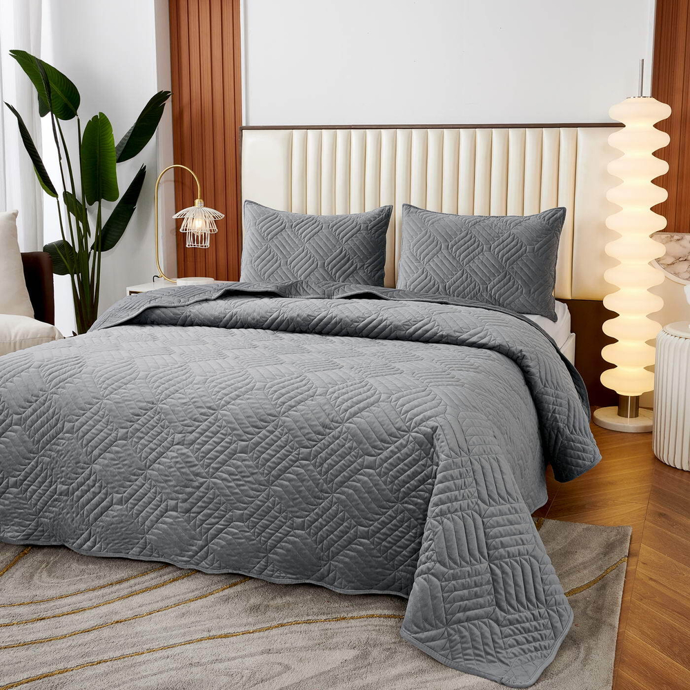 Покрывало 240x260 Sofi De MarkO Армандо серое