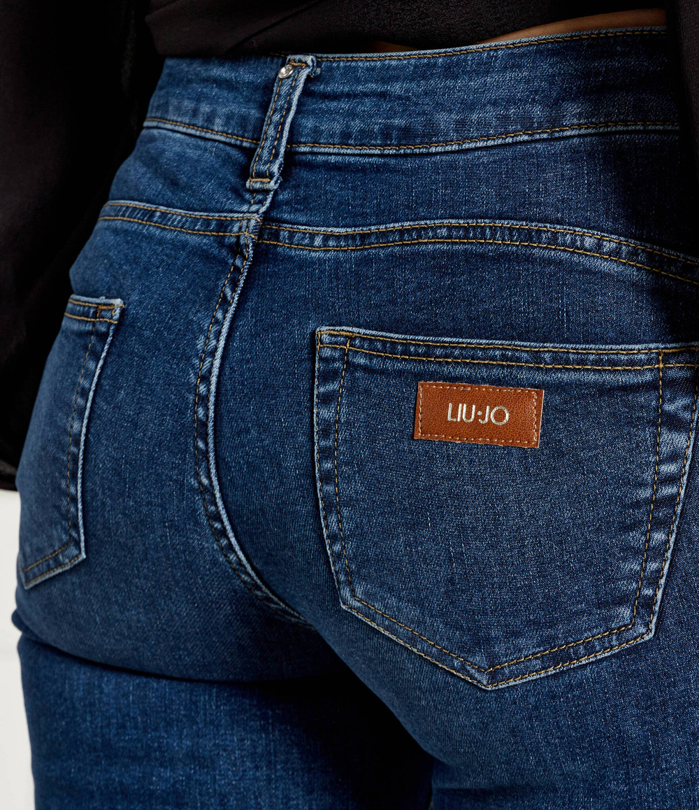 Джинсы MONROE Liu Jo - голубой(UF4006 D4900)