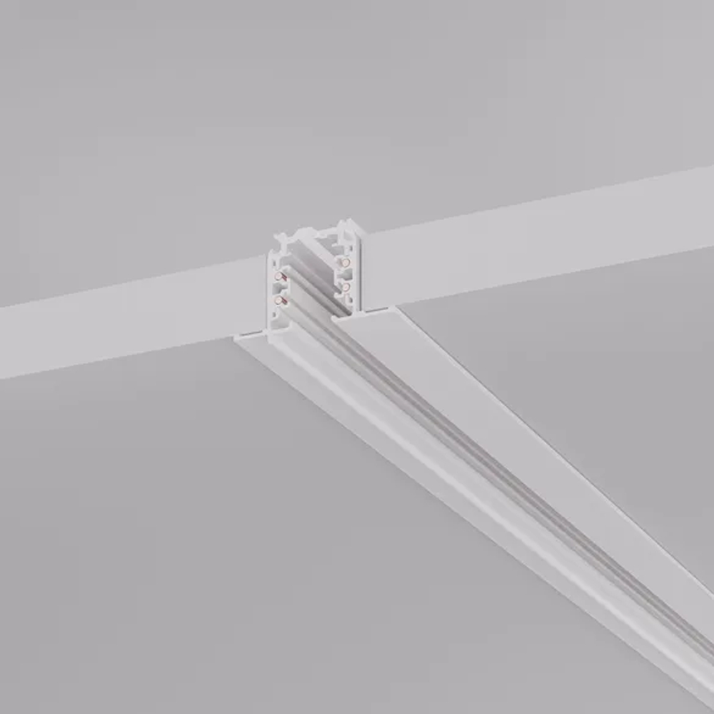 Трек встраиваемый LGD-4TR-TRACK-F-3000-WH-M (D) (Arlight, IP20 Металл, 3 года) 055355