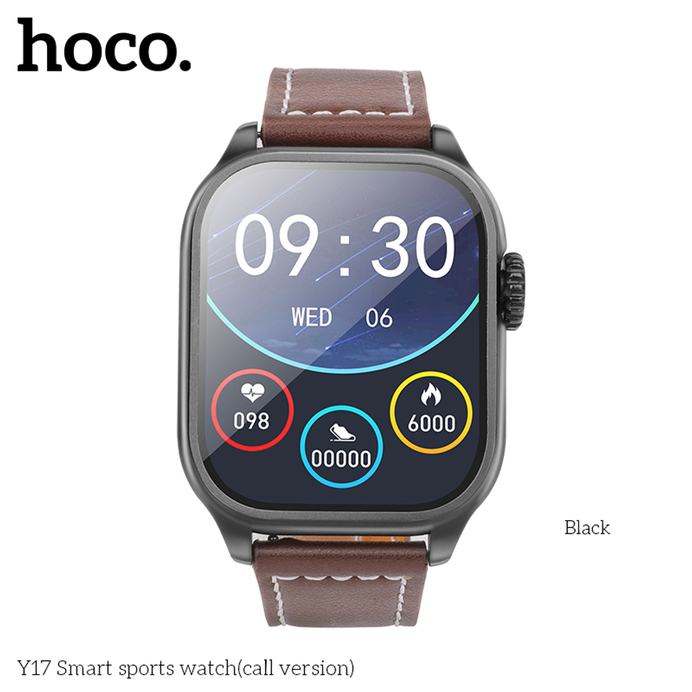 Смарт-часы HOCO Y17 (черный) Call Version