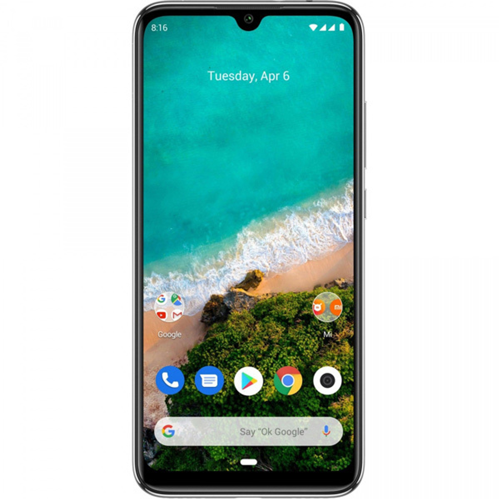 Смартфон Xiaomi Mi A3 4/128GB Android One Белый (Global)