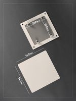 Вентиляционная решетка РД 140х140 Бежевый