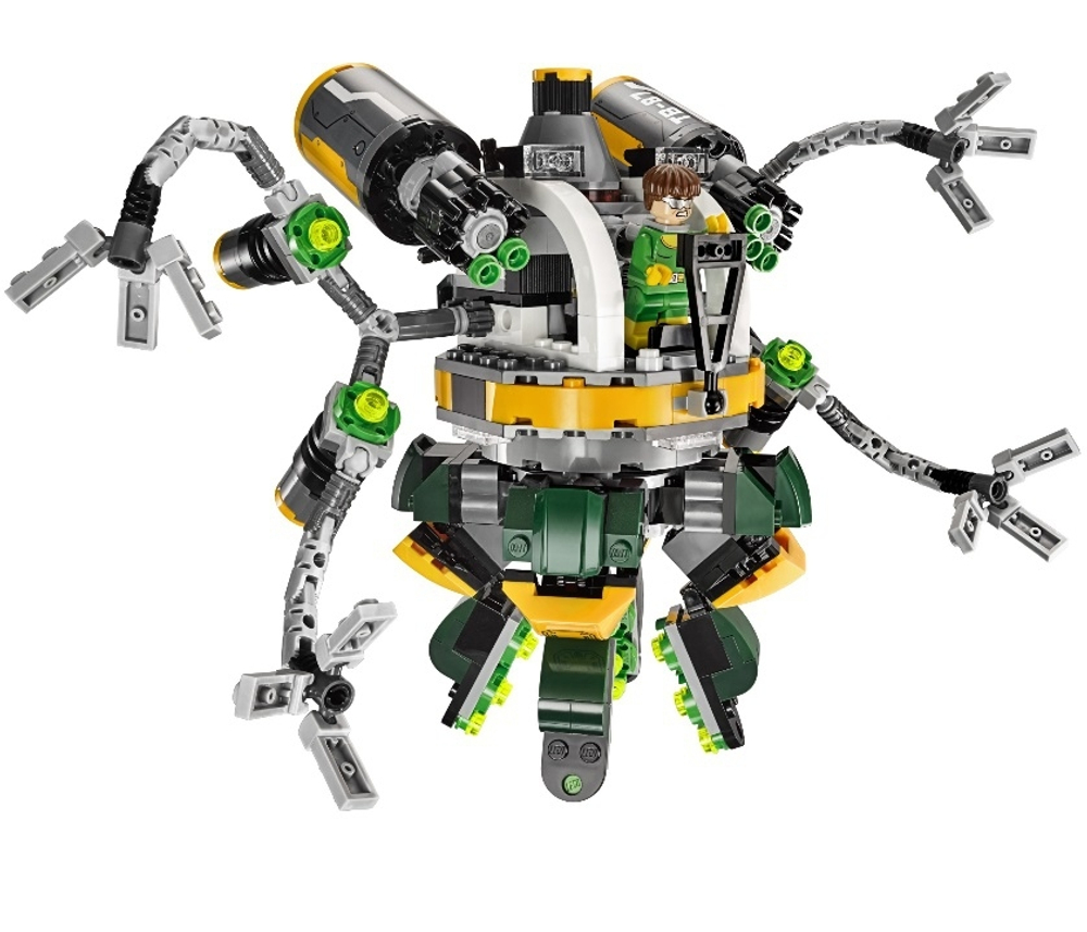 LEGO Super Heroes: Человек-паук в ловушке Доктора Осьминога 76059 — Spider-Man: Doc Ock's Tentacle Trap — Лего Супергерои Marvel Марвел DC Comics комиксы