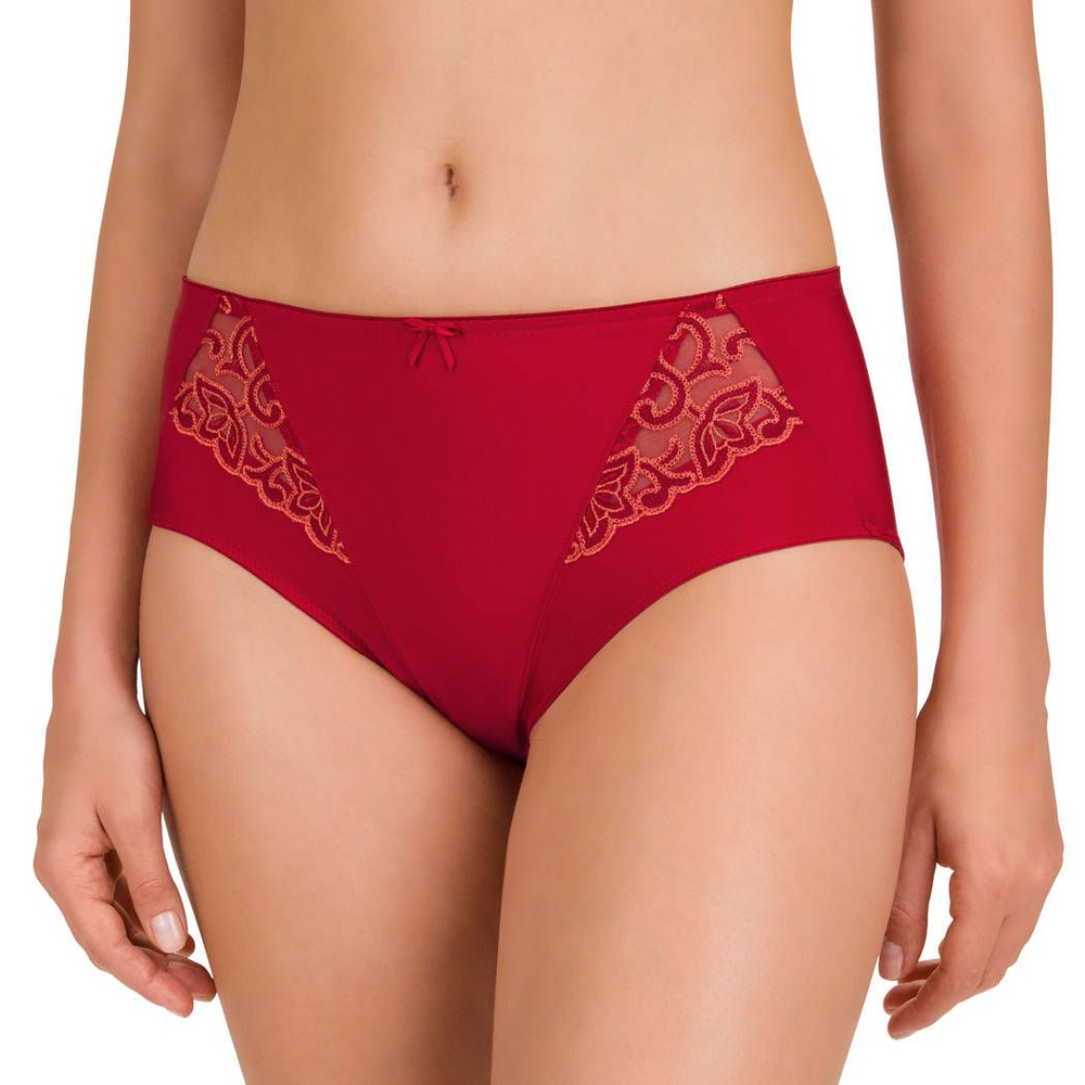 Трусы Bolero с высокой посадкой и низким вырезом по линии бедер (Размер: 48) (Цвет: красный)