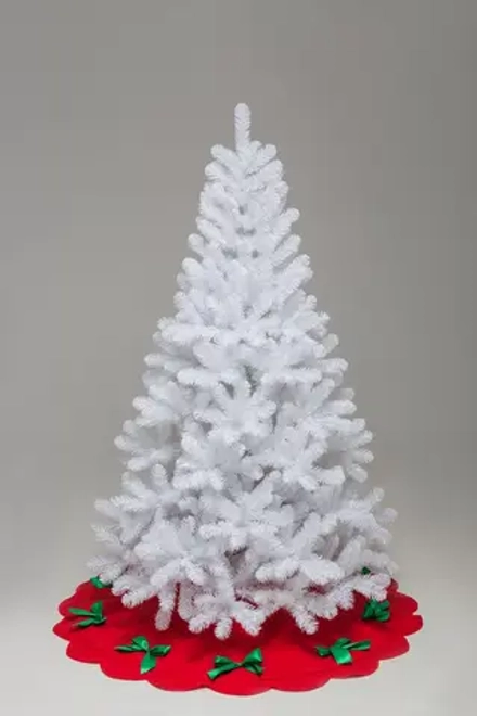 Искусственная елка Жемчужная белая 270 см., мягкая хвоя, ЕлкиТорг (16270)