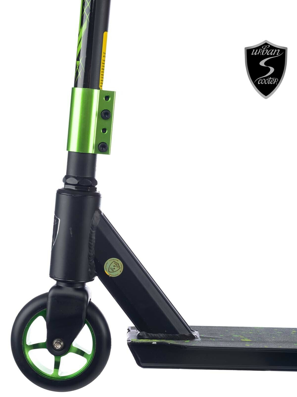 Трюковой самокат Urban Scooter Extreme 110 зеленый