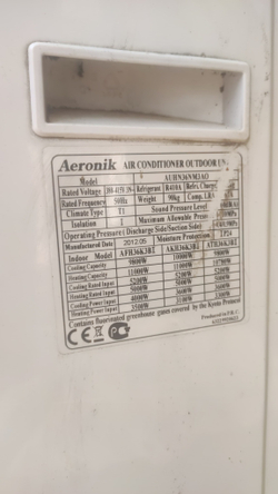 Наружный блок 36 Aeronik AUHN36NM3AO