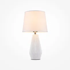 Настольный светильник Кальвин настольный / Calvin Table E27х1 Maytoni z181-tl-01-w