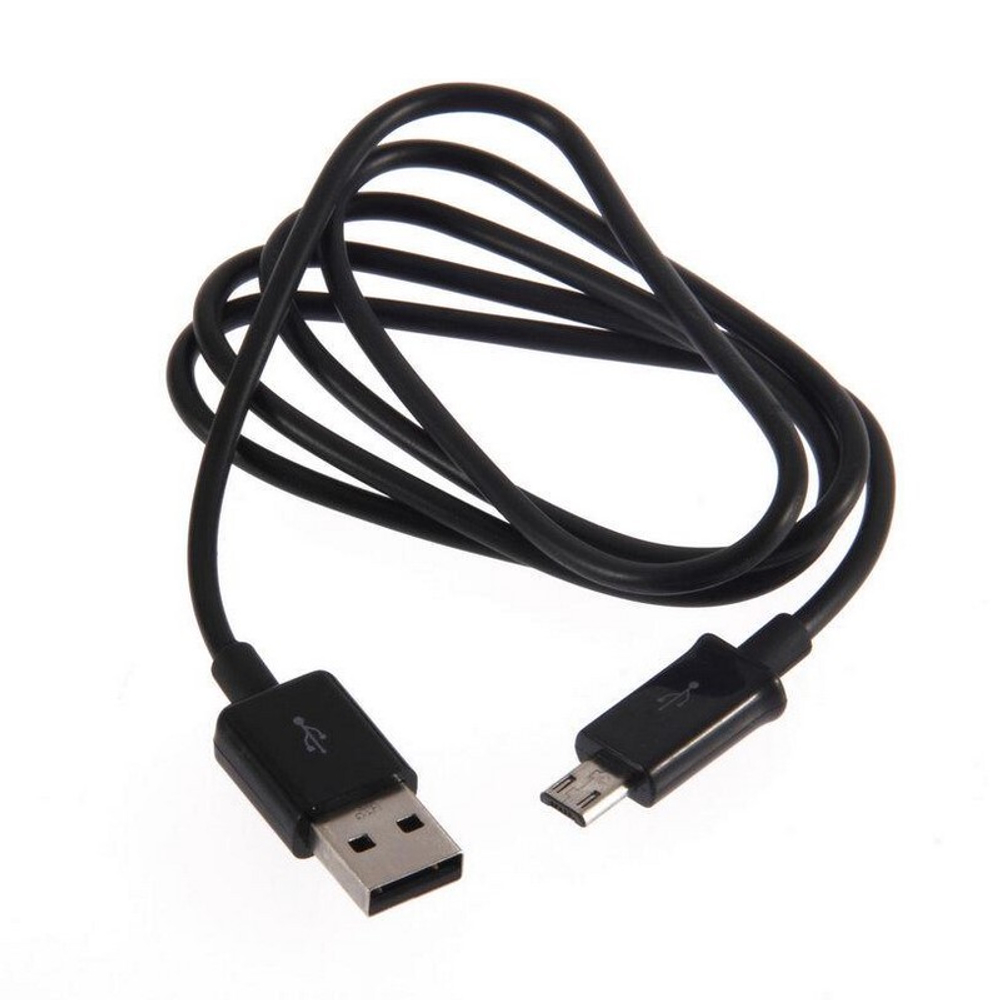 Кабель USB - Micro T02 (черный) 1м,в упаковке