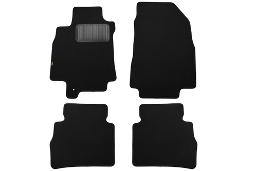Коврики в салон для NISSAN Tiida 2004-2012, 2010-2013, седан, 4 шт. (текстиль) KLEVER02362101210KH