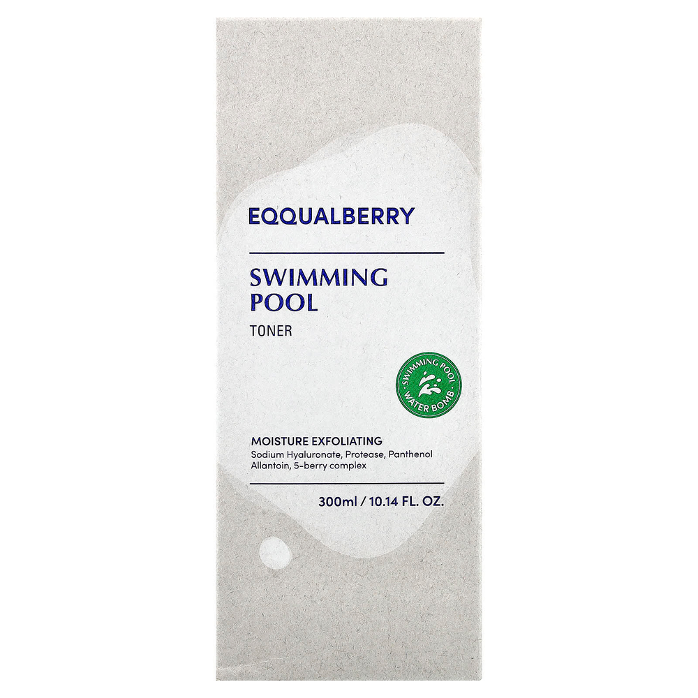 EQQUALBERRY, тоник для бассейна, 300 мл (10,14 жидк. унции)