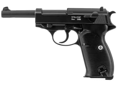 Пистолет пневматический Stalker SA38 Spring (Walther P38), к.6мм (SA-3307138)