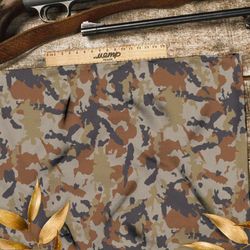 Ткань оксфорд 210 корчневый хаки