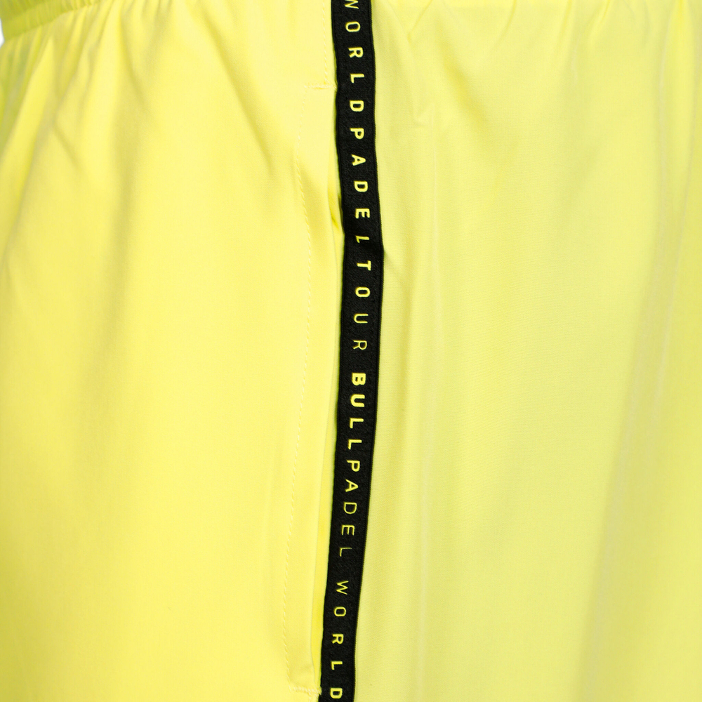 Мужские теннисные шорты Bullpadel Lirio Shorts Men - Yellow, Black