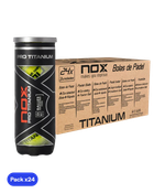 Мячи для падел NOX Pro Titanium | Набор 24 тубы (72 мяча)