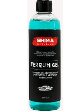 SHIMA DETAILER FERRUM GEL нейтральный очиститель дисков 500 мл (bubble gum)