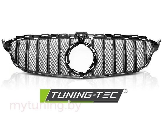 Решетка радиатора SPORT GLOSSY BLACK для MERCEDES W205 18-