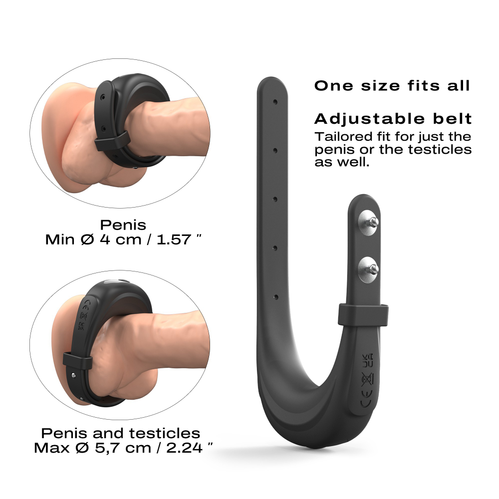 DORCEL FIT VIBE RING - Эрекционное кольцо с вибрацией