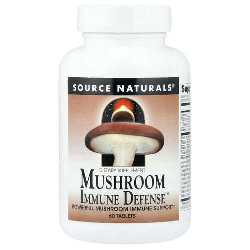 Source Naturals, Mushroom Immune Defense™, 60 таблеток
