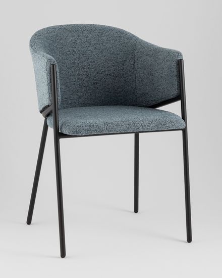 Стул обеденный Sheep шенилл голубой