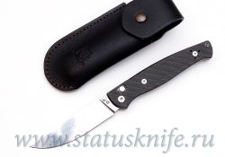 Нож Чебуркова Лидер нержавеющий дамаск карбонфотография - 2