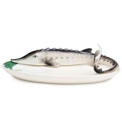 БЛЮДО ОВАЛЬНОЕ LEFARD "ОСЁТР" 26.5*14.5*8 СМ (КОР=12ШТ.)