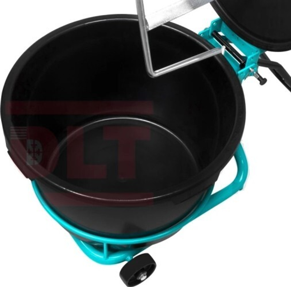 Растворосмеситель (миксер) BIHUI MMWT65 с ёмкостью 65 л, на колесах, с таймером MMWT65